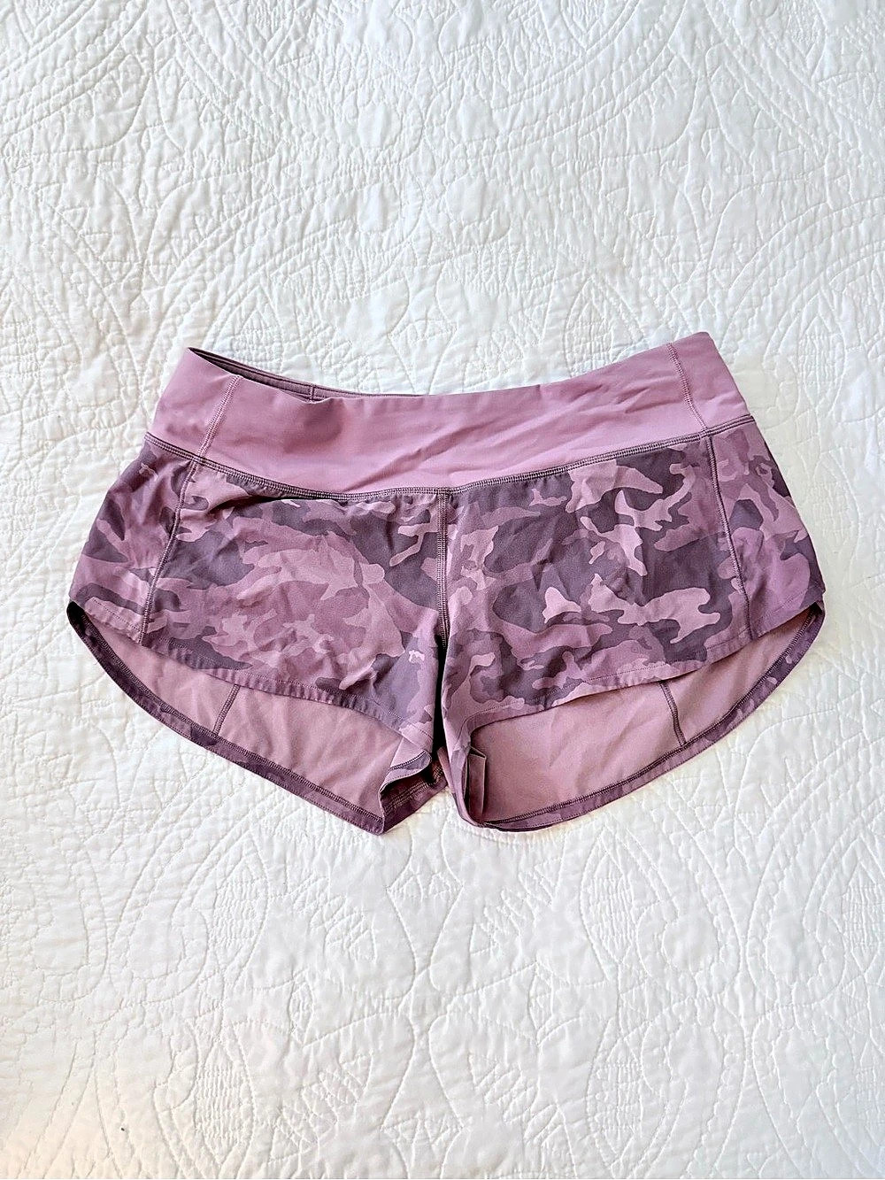 lululemon athletica Speed Up Short *2.5" Pink & Purple Camo